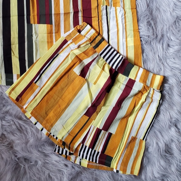 Multicolored striped 2 piece set - Picture 5 of 5